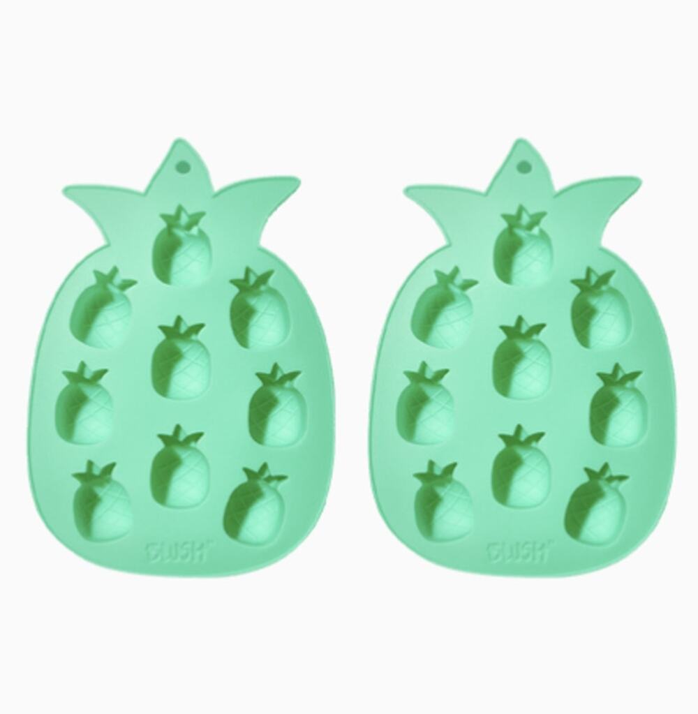 Blush Flexible Silicone Pineapple Ice Tray Molds (Bundle of 2) several available